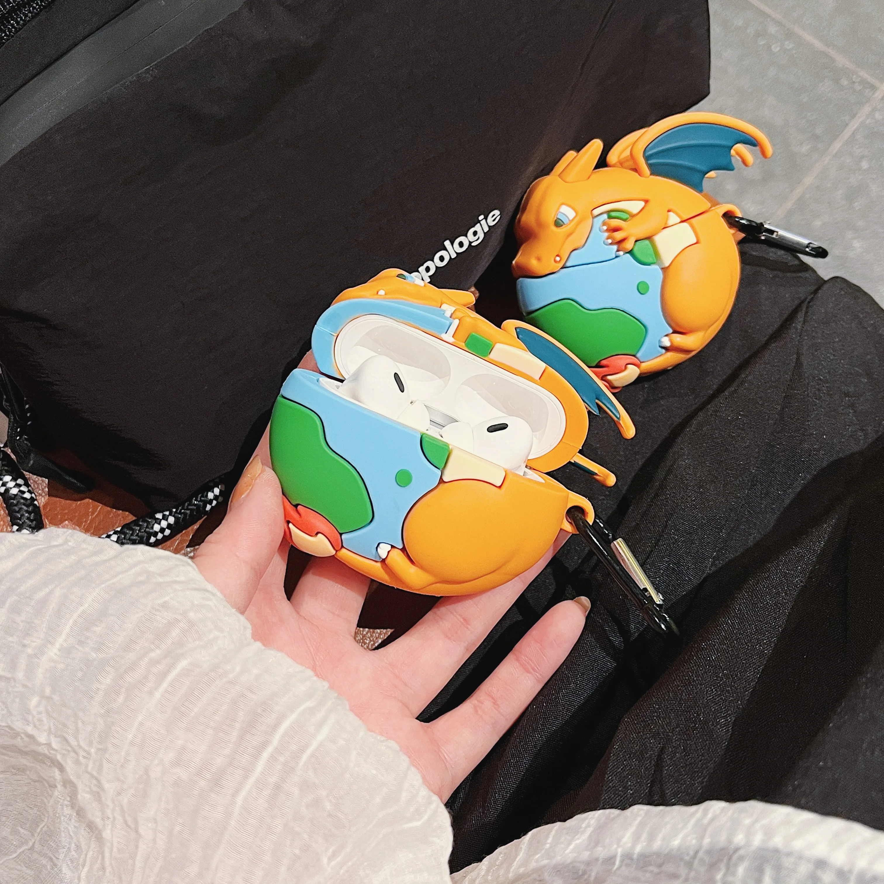 3D Gengar Bulbasaur Cartoon Silicon Case For Airpods Pro 3 2 Case Protector Wireless Protective Shell Airpods 1 2 3 4 Cover - Image 4