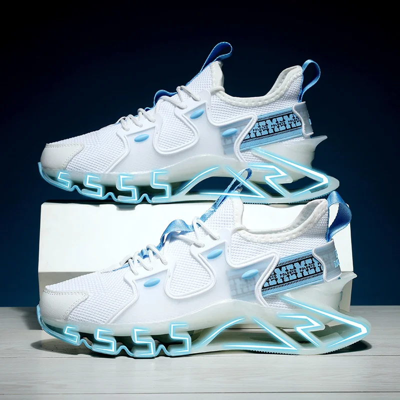 Damping Shoes Race Men Sneakers Male Casual Mens Tenis Luxury Trainer Race Sneakers. - Image 2