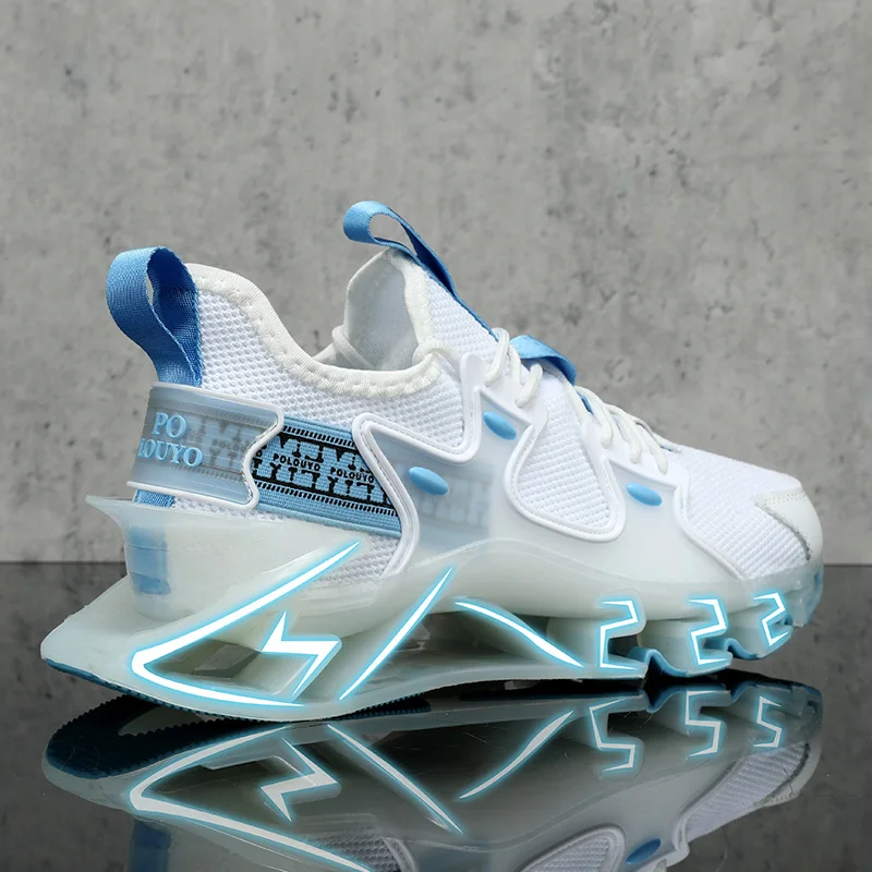 Damping Shoes Race Men Sneakers Male Casual Mens Tenis Luxury Trainer Race Sneakers. - Image 5