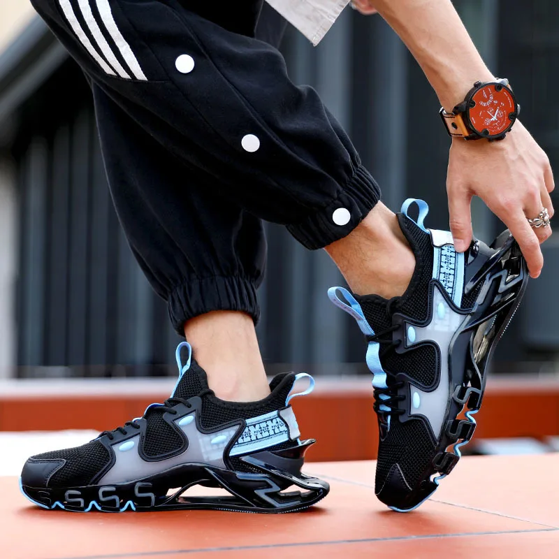 Damping Shoes Race Men Sneakers Male Casual Mens Tenis Luxury Trainer Race Sneakers. - Image 6